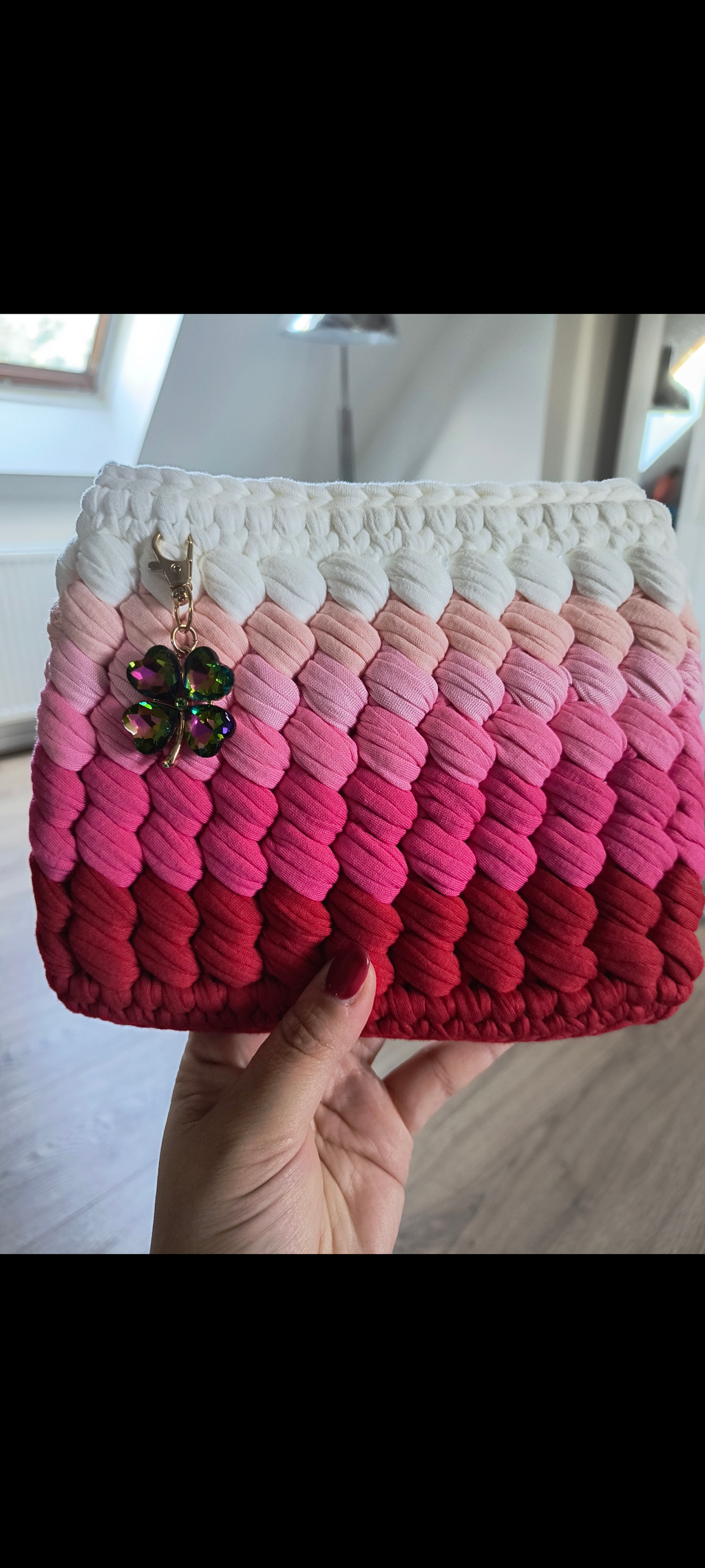 Ombré Blush Clutch